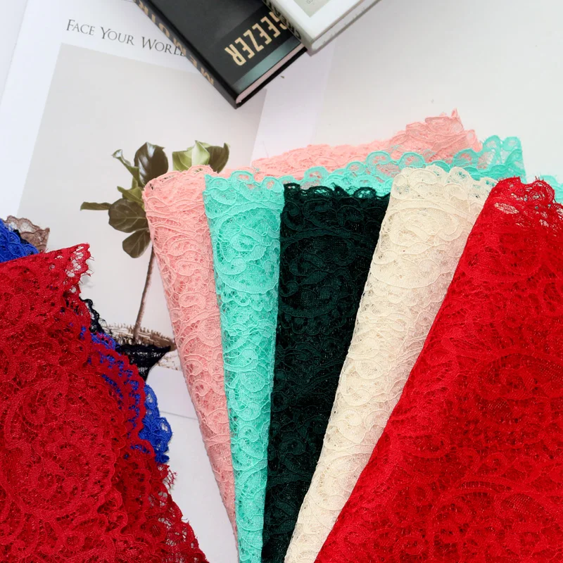 Кружевная ткань с цветочной вышивкой ширина 140 см африканская кружевная