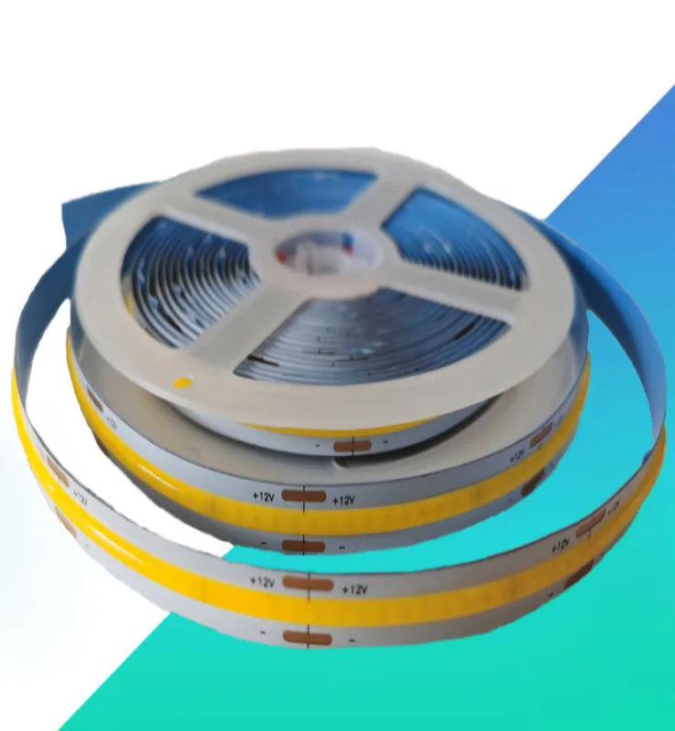 

COB LED Strip Light CCT 360 480 LEDs DC12V 24V High Density Flexible COB Led Lights RA90 Warm Nature Cool White Linear Dimmable
