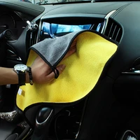 35pcs 30x30cm car microfiber towel soft and dry super absorbent high cleaning power car care cloth detailing car wash towel