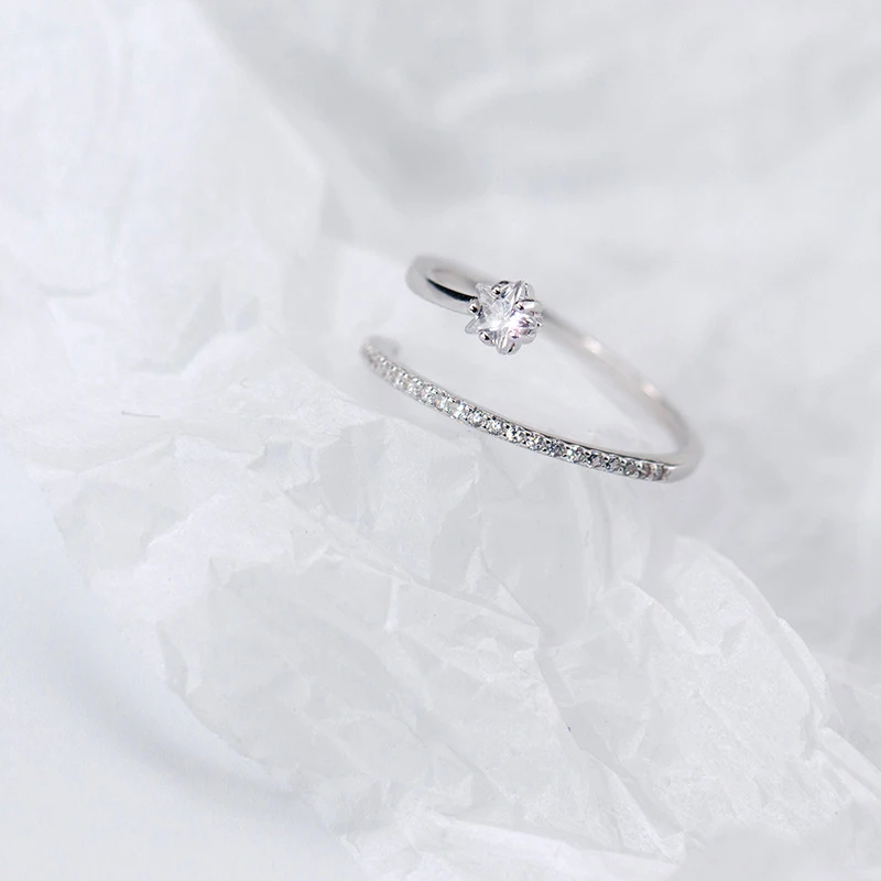 Modian с пересекающимися мигающими звездами AAA циркон кольцо пентаграммой для