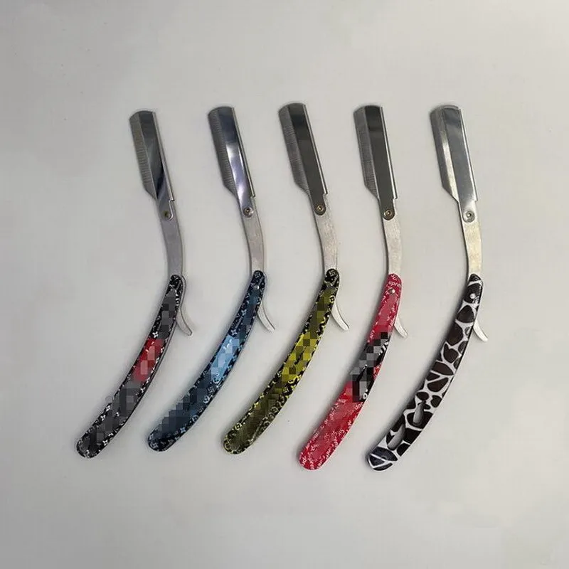 Складная бритва из нержавеющей стали для мужчин ручная Бритва парикмахерской |