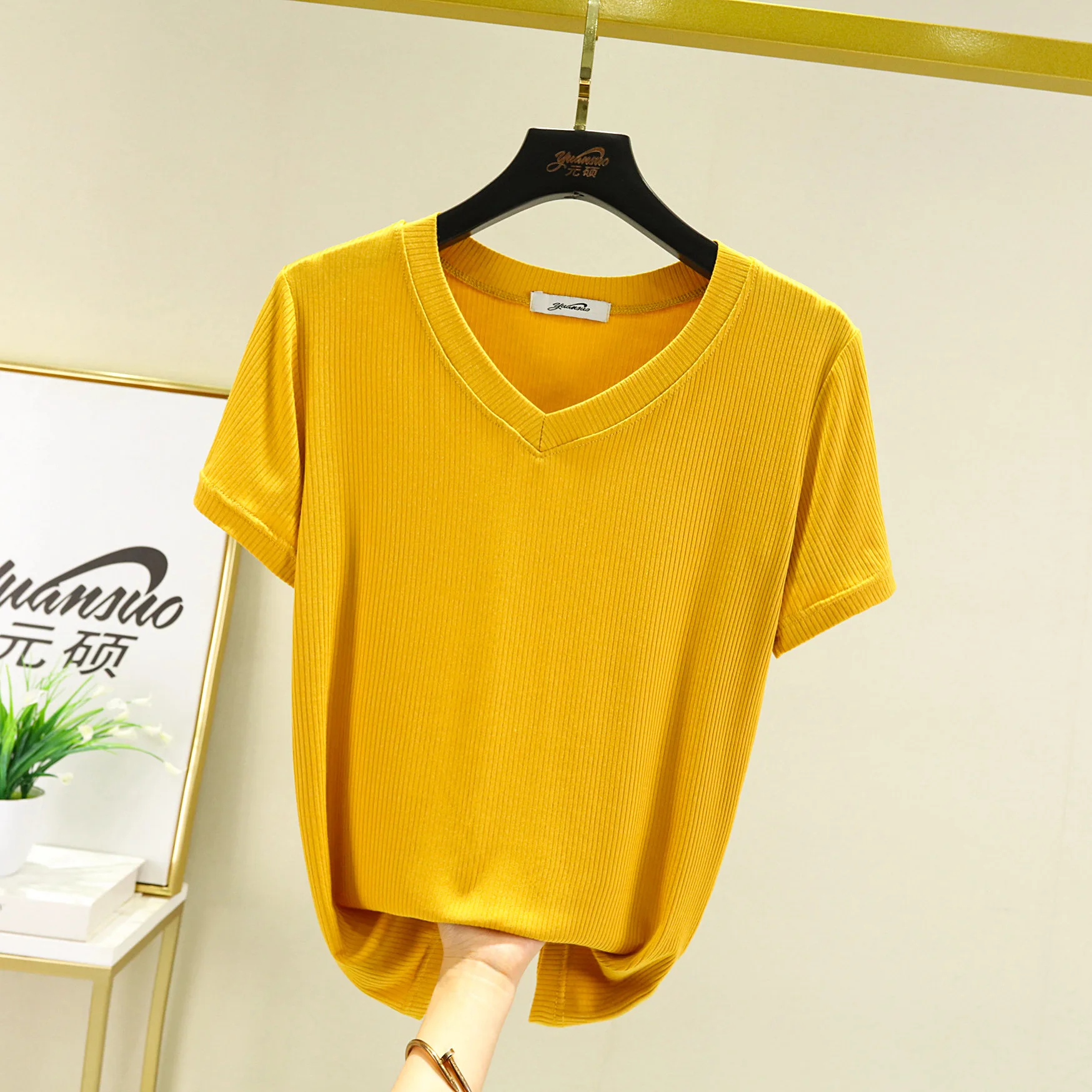 

Женская футболка с коротким рукавом, лето 2021