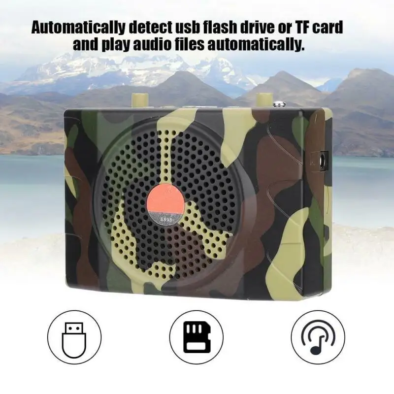 Новые декорации птица звонящий Mp3 динамик пульт дистанционного управления