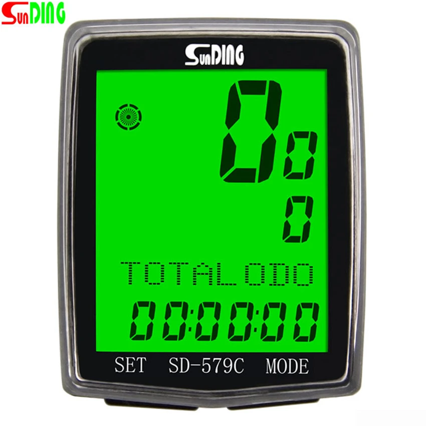 Sunding SD 579C Беспроводной MTB велосипед дорожный велосипедный Спидометр Сенсор с