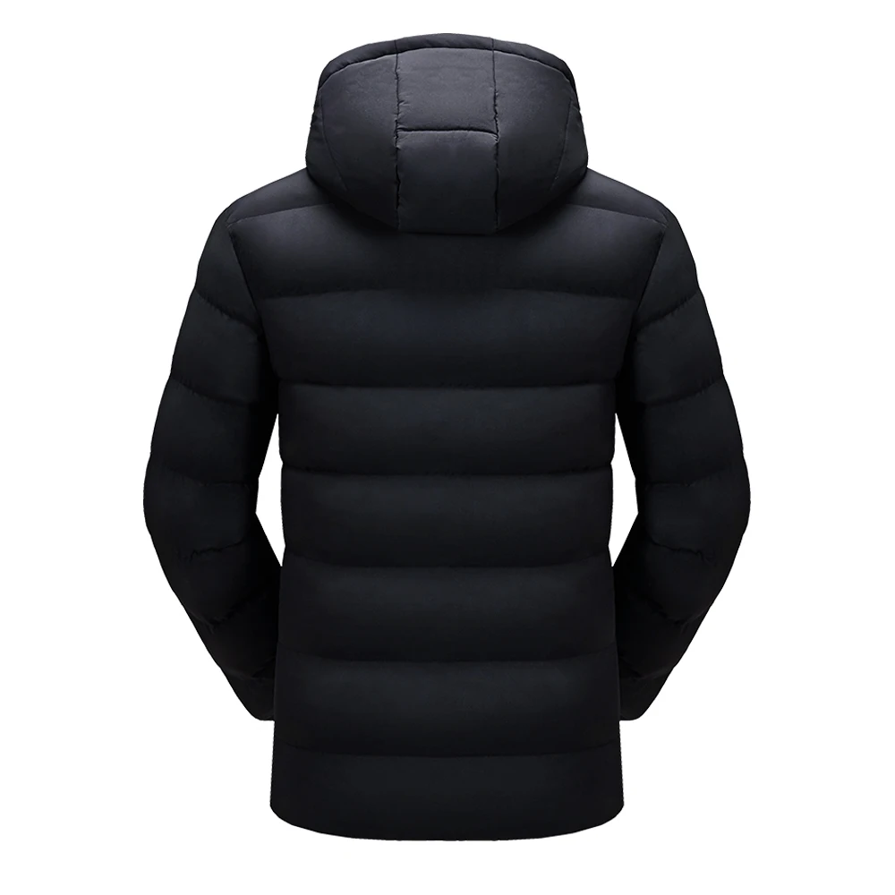 SANHENG Brand Winter Jacket Men Cotton Thick Jacket Long Sleeve Outerwear Clothing Warm Coat INS Sanhengsports 703