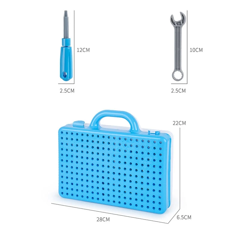 

Drilling Screw 3D Creative Mosaic Puzzle Toys DIY Educational Puzzle Toys DIY embled Tools Model Kit