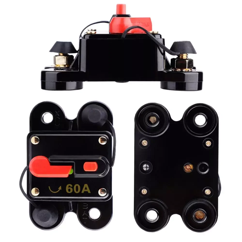 60A 80A 100A 150A 200A 250A 300A DC Водонепроницаемый автомат защити цепи 12V 24V домашняя