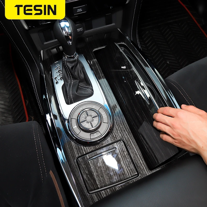 Декоративная рамка TESIN ABS для панели шестерни автомобиля наклейка на крышку