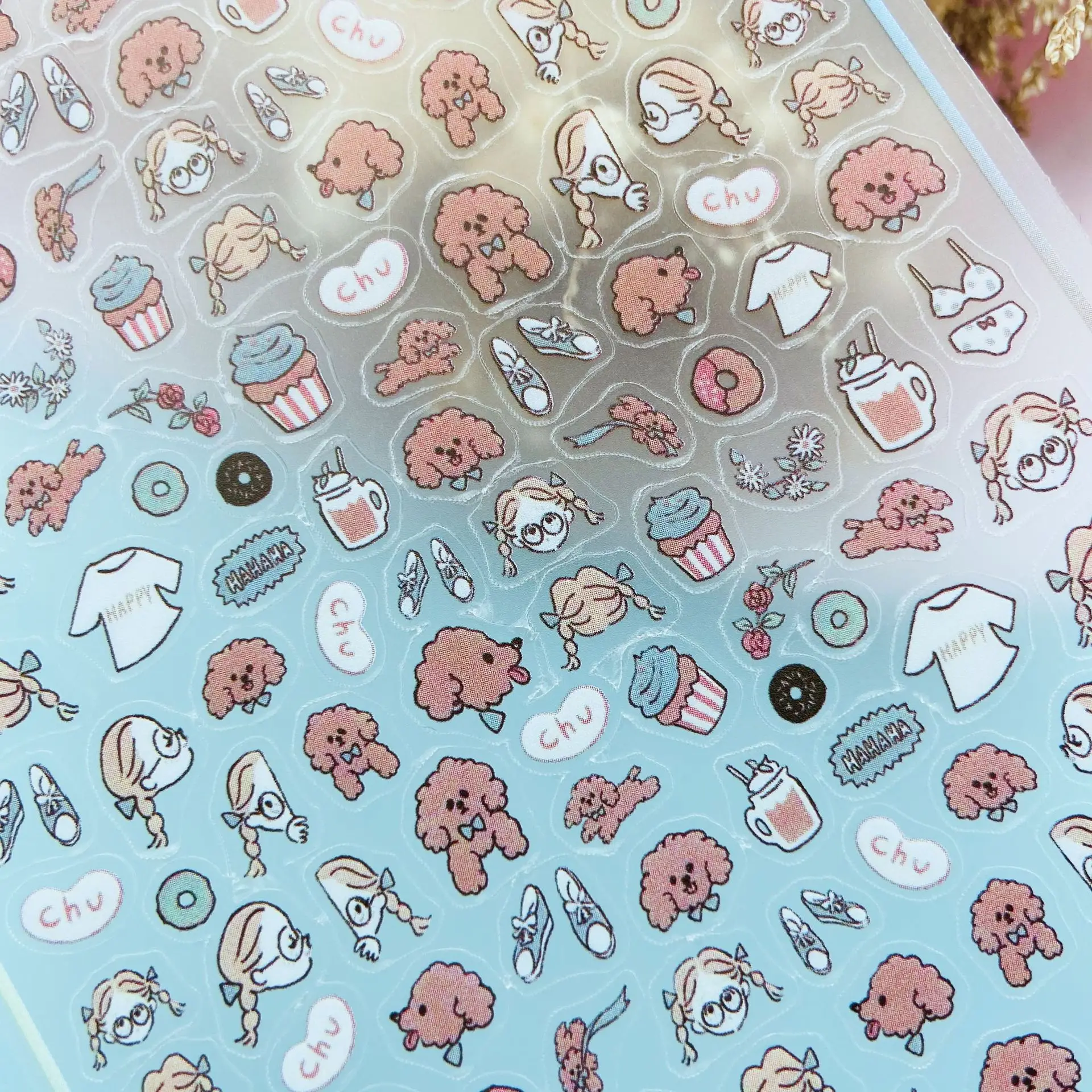 Новые технологии в японском стиле качественные текстурные простые наклейки для