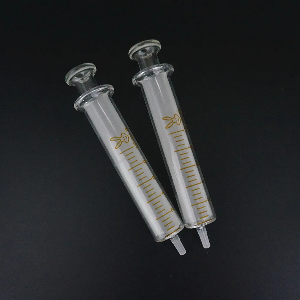 

5pcs 10pcs 5ml Disposable Glass injection syringe, Liquid Syringe transfer pipette without Needle