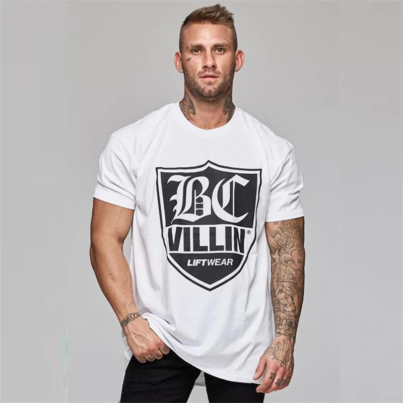 FRMARO новинка 2019 летняя спортивная мужская футболка с короткими рукавами для