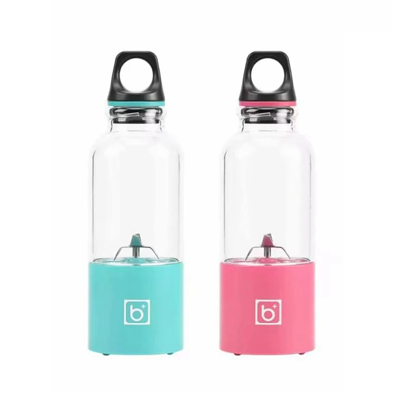 2 комплекта 500 мл портативная соковыжималка чашка USB перезаряжаемая