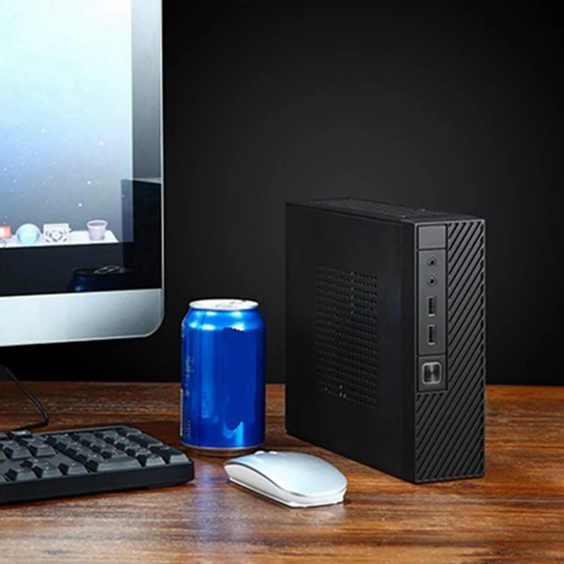 Чехол для компьютера ITX M06 HTPC чехол Mini шасси промышленное управление корпус с