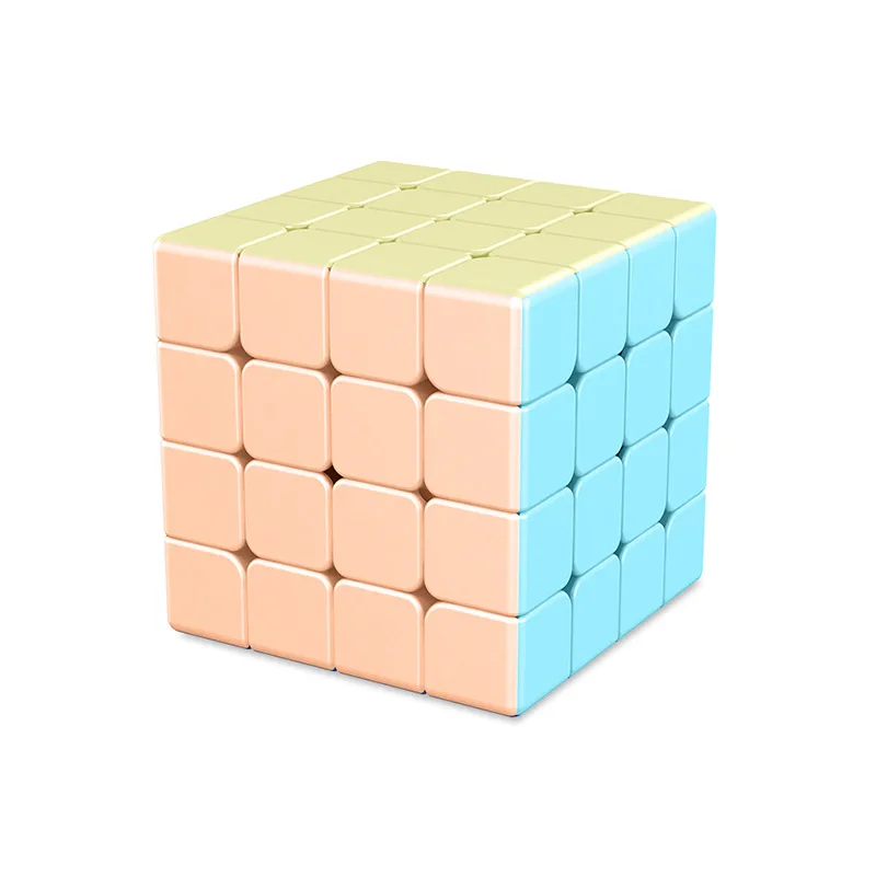 

Meilong 4x4 Macaron Fun Magic Cube Professional puzzle Educational 3x3x3 magic Cubes Adult competition Game Toy gift Cubo magico
