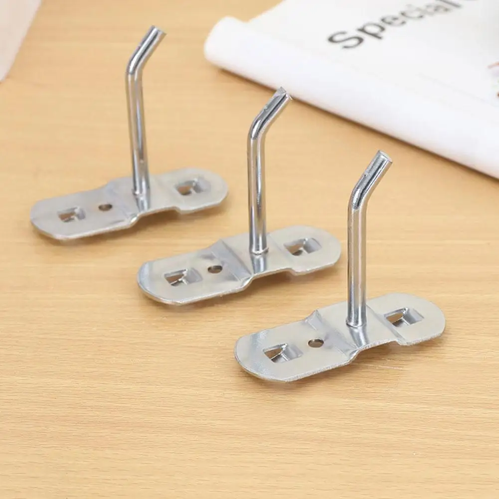 

1Pcs Tool Hanging Hook Metal Display Rack Metal Store Good Shelf Hooks Thickening Square Hole Plate Tool Household Kitchen Hooks