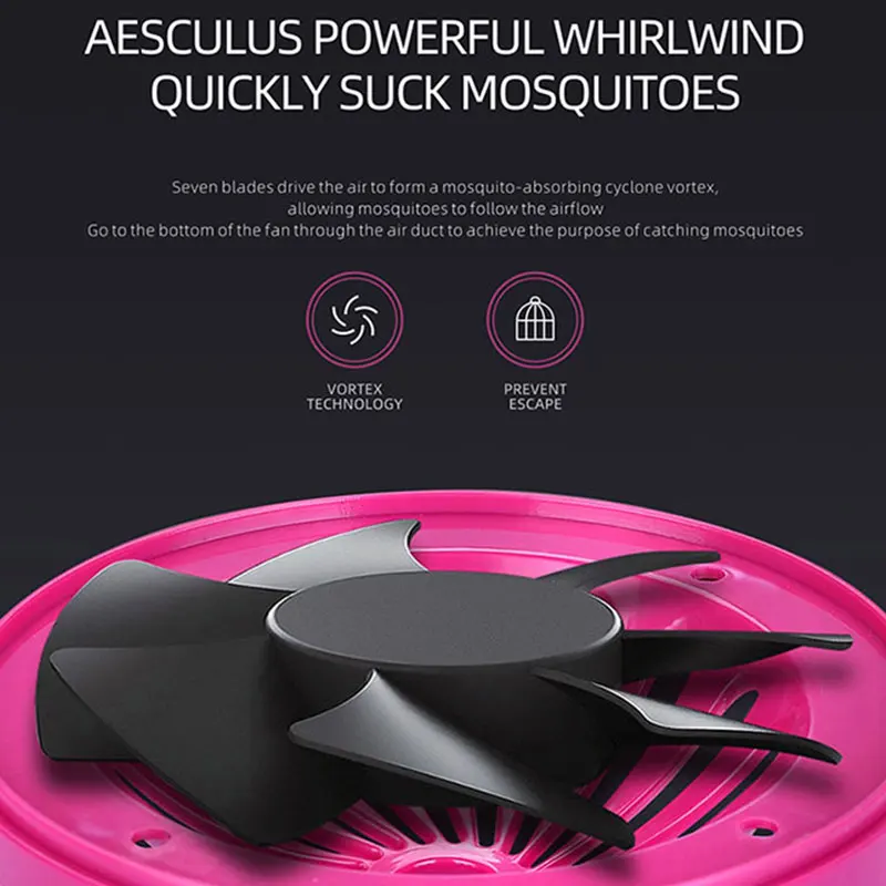 Usb лампа от комаров новая фотокатализационная ловушка для бытовое устройство