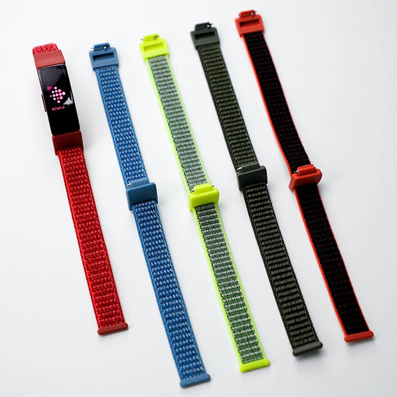 Nylone браслет ремешок для Fitbit Inspire HR Band трекер фитнес-активности спортивные часы сменный ремешок на запястье браслеты
