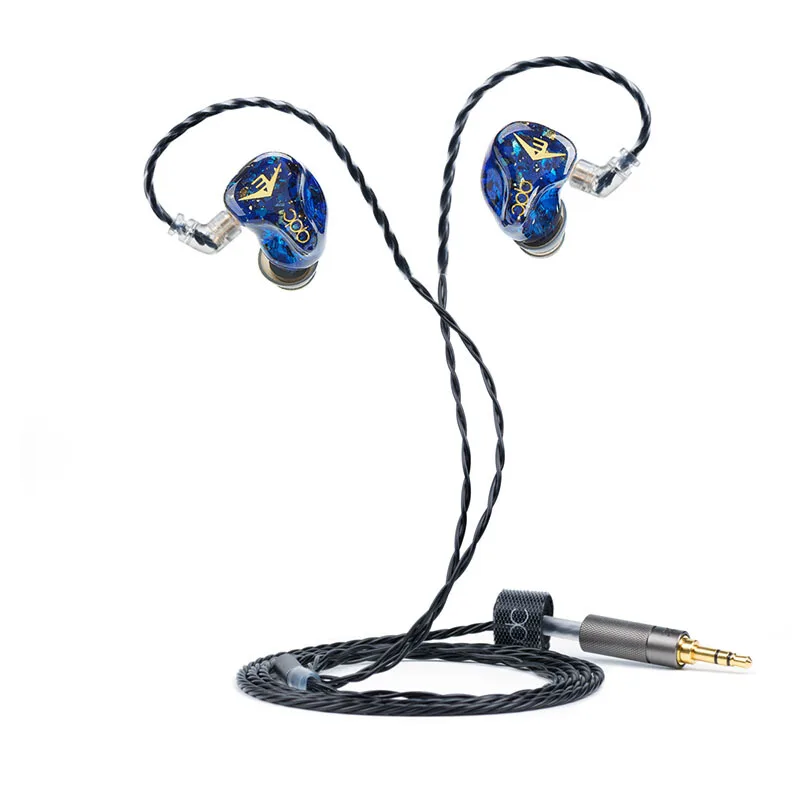 QDC Anole V3 3 сбалансированные арматурные наушники HiFi монитор сцены наушники шумоподавление наушники-вкладыши