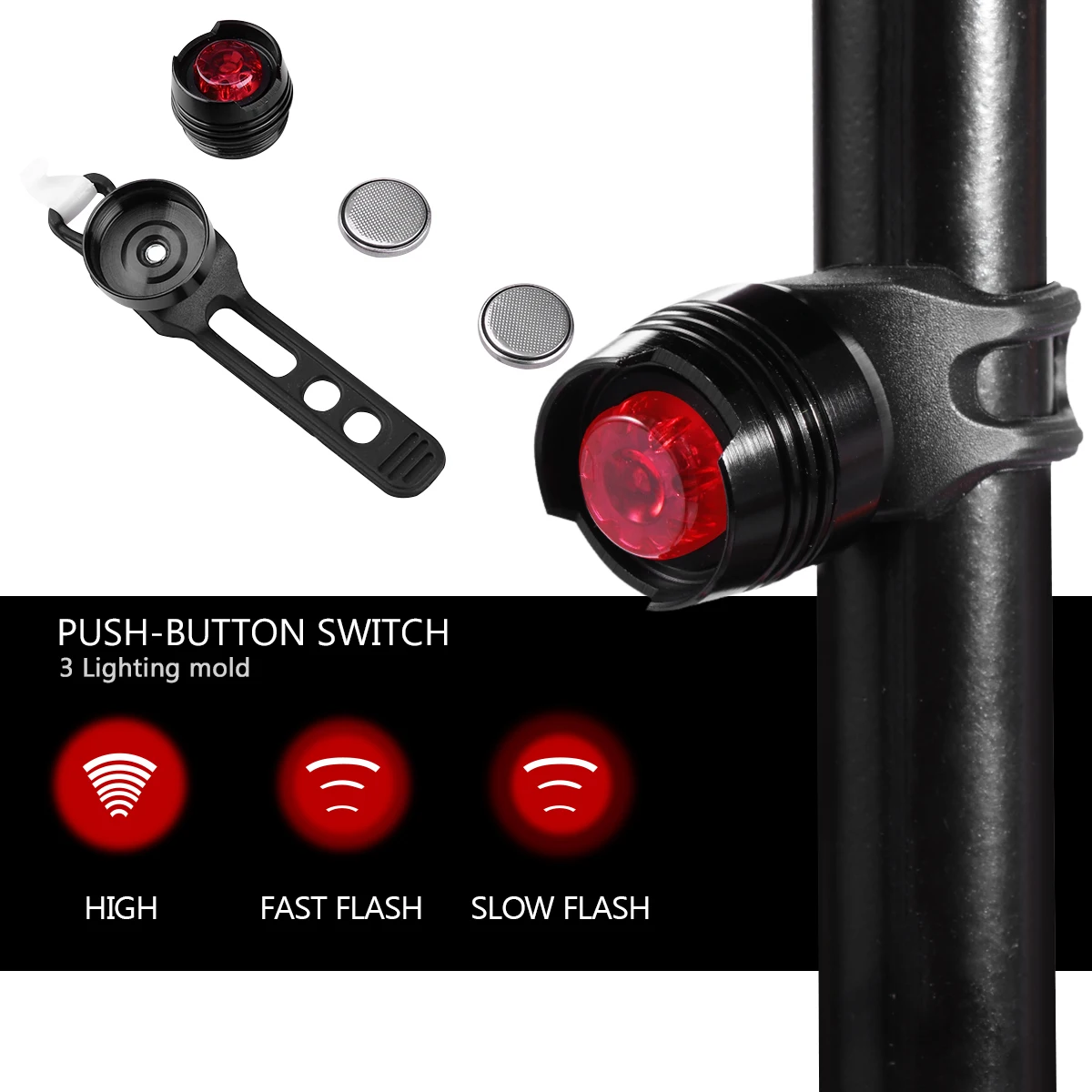 YUN светильник S 2000mAh USB Перезаряжаемый велосипедный водонепроницаемый передний