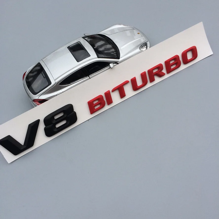 

10pcsxABS Plastic Chrome Plated V8biturbo V8 BITURBO V12biturbo V12 biturbo Car Sticker Emblem Badge Embleme Emblema