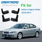Комплект брызговиков для Subaru Legacy Sedan 2010-2014, брызговики, брызговики, крыло брызговиков, передние, задние, Стайлинг 2012