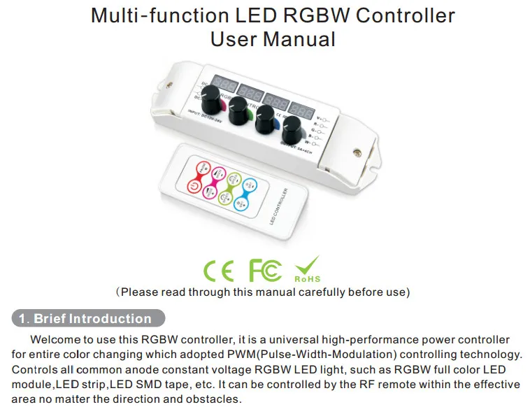 Controladores RGB