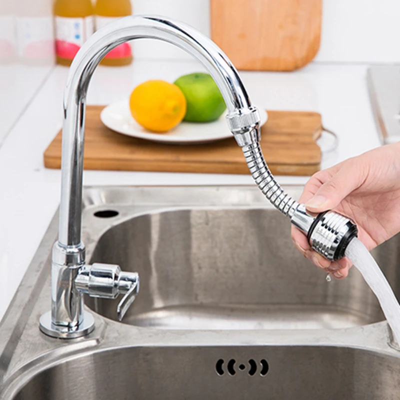1PC Universal Anti-Splash Faucet Filter Rotary Movable Tap Water Adapter Saving Nozzle Sprayer Shower Head Kitchen Bathroom Tool |