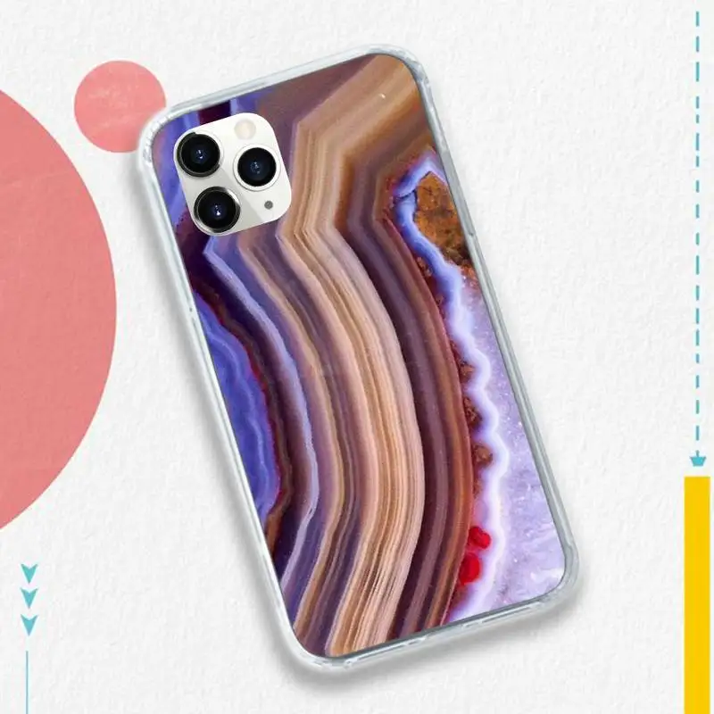

Colored marble high quality Phone Case for iPhone 11 12 pro XS MAX 8 7 6 6S Plus X 5S SE 2020 XR