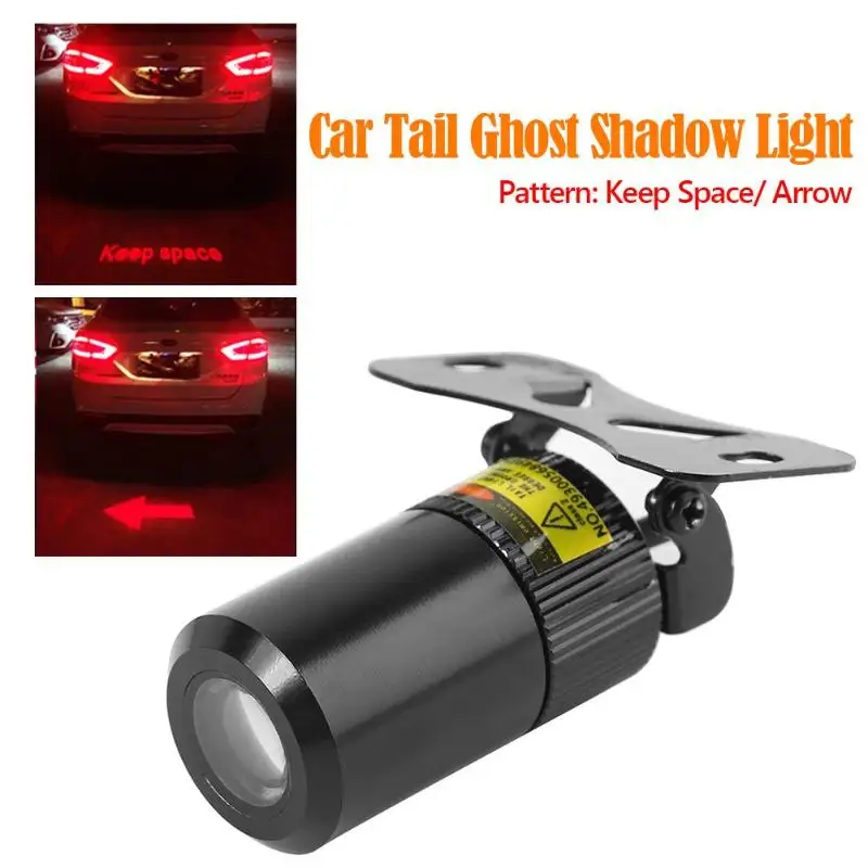 8 V 36 автомобильный Светодиодный проекционный светильник Предупреждение