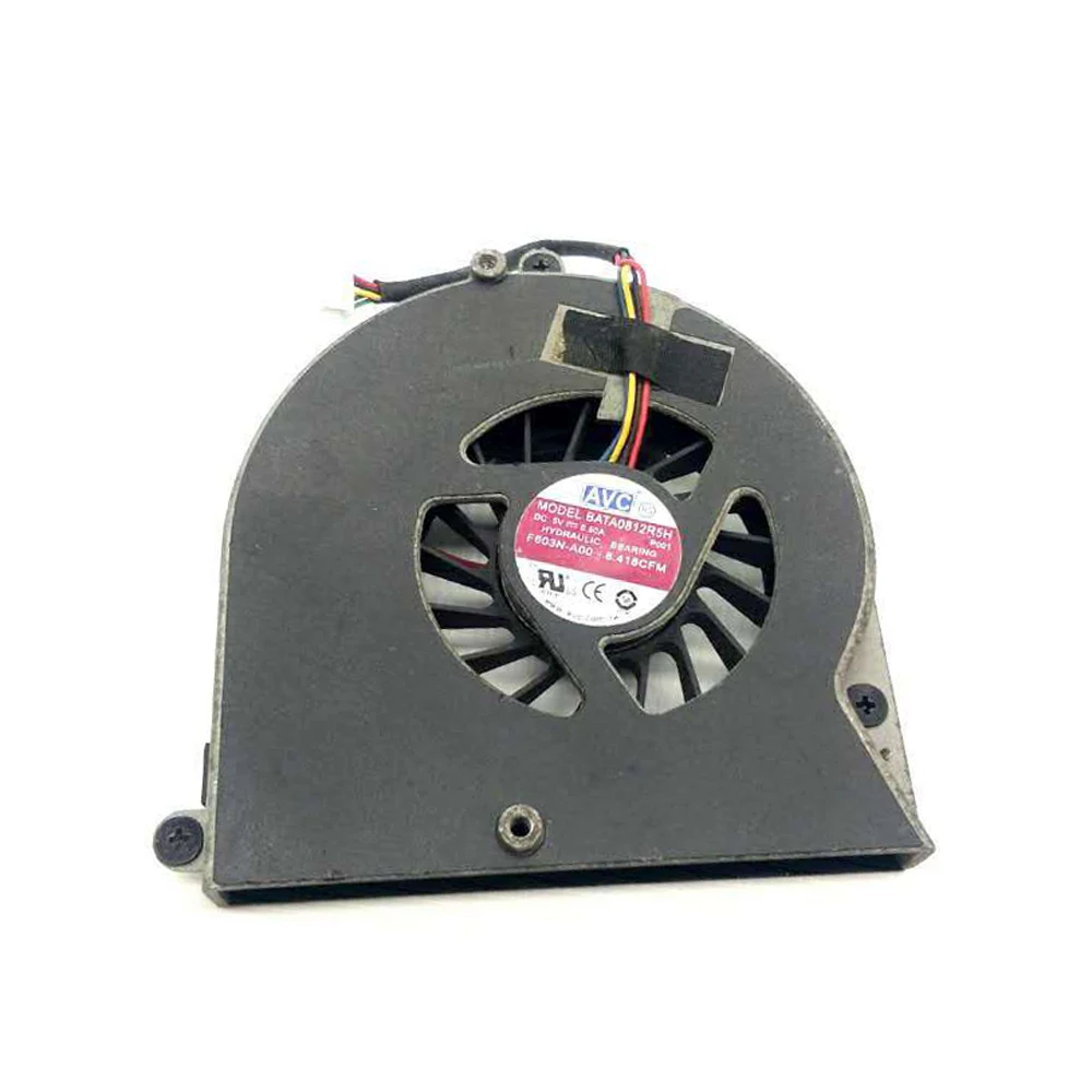 

AVC BATA0812R5H 004 DC 5V 0.50A 4-wires for server Laptop cooling fan