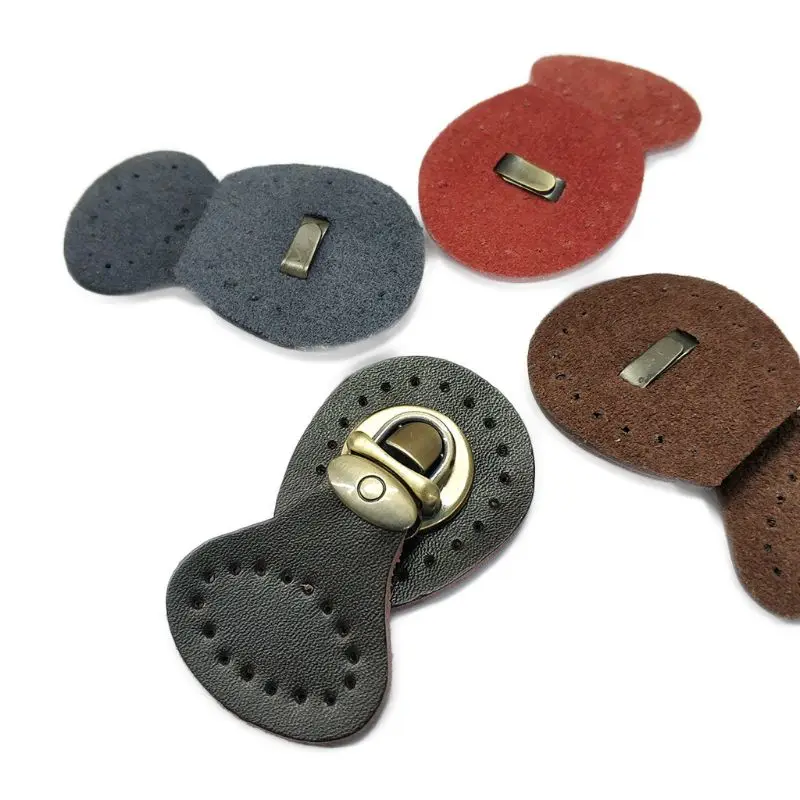 Artificial Leather Magnetic Button Lock Bag Snap Closure Buckle Clasp Fastener Replacement DIY Handbag Purse Sewing Accessories | Багаж и