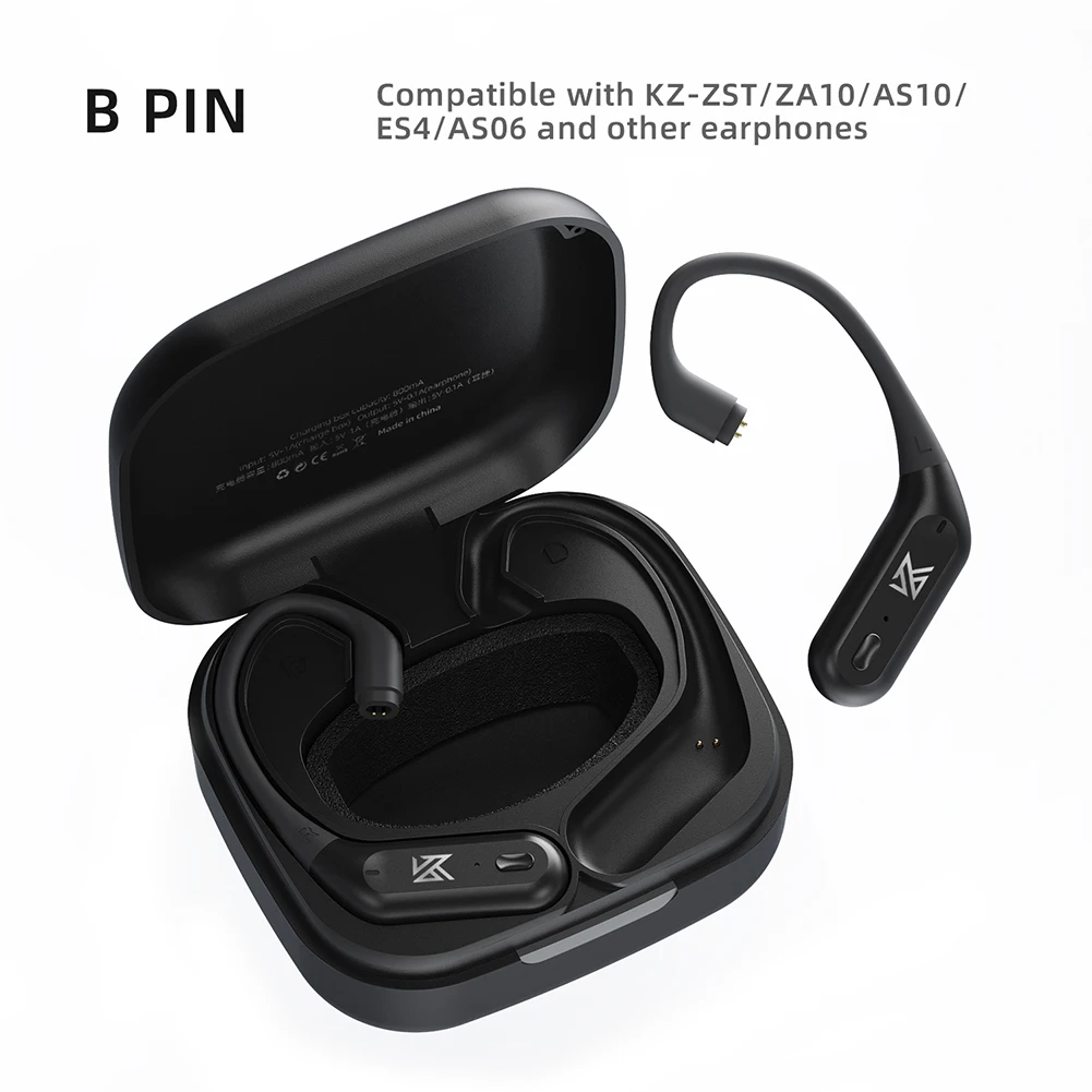 

KZ AZ09 PRO Wireless Headphones Bluetooth-Compatible 5.2 Upgrade Cable HIFI Ear Hook Earplugs Headset With Charging Case
