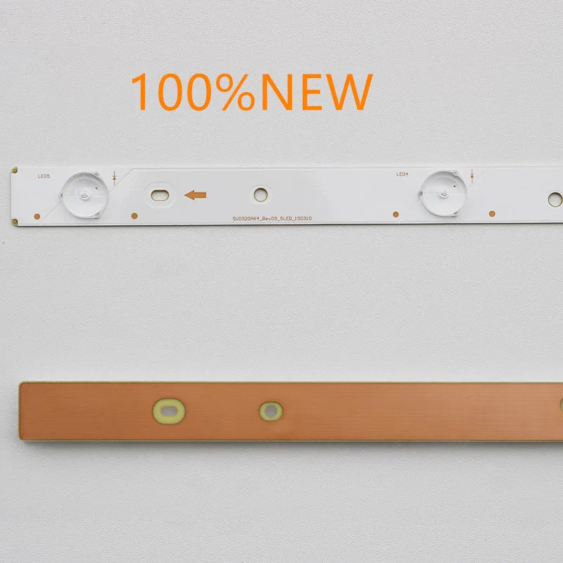 

3pcs/lot Original New LED strips working for TV Hisense 32 inch SV0320AK4_Rev09_5LED_150310