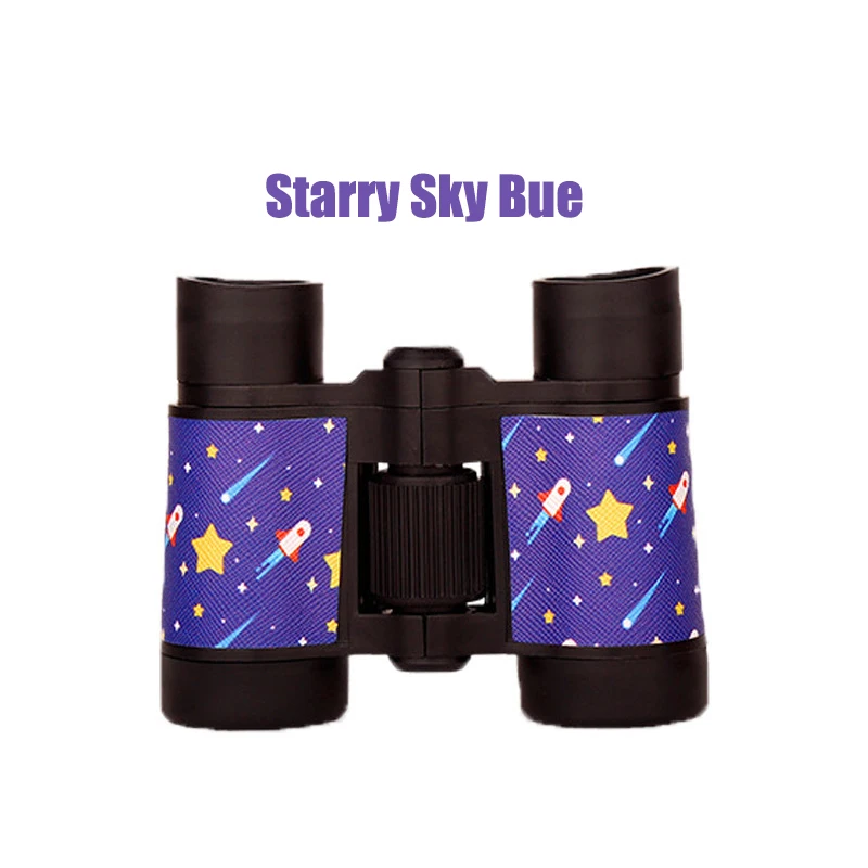 

Binoculars 4X30 Telescope Rubber Anti-Skid Portable Gifts for Children High Definition Kids Outdoor Kid Toy Binocular Telescope