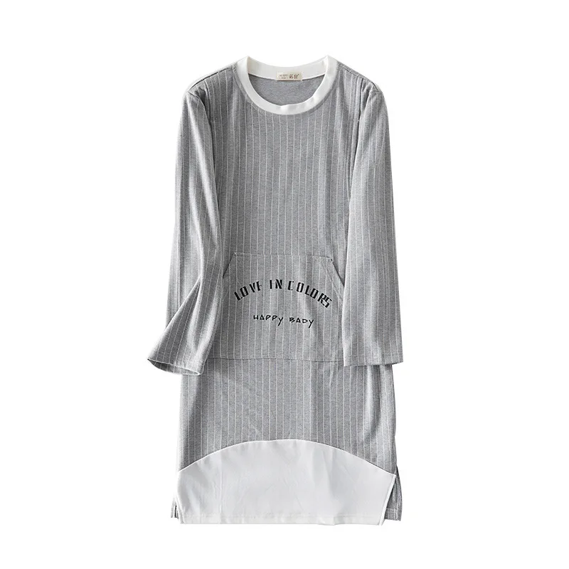 

New autumn and winter pregnancy, 10 pregnant women's skirts, breastfeeding in summer, 9 cotton pajamas prenatal and postnatal,