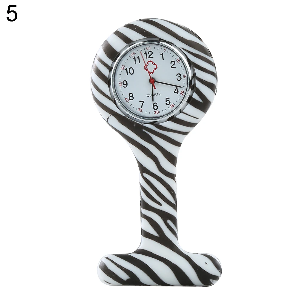 Женские часы для медсестры с арабскими цифрами и круглым циферблатом