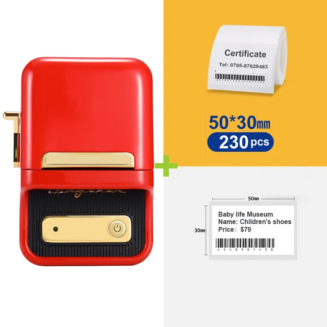 

Niimbot B21 Portable Thermal Label printer Mini Pocket Bluetooth Price Tag Printer For Moble Phone Android iOS