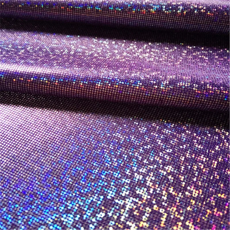 Фон для фотосъемки из ткани бронзовая Лазерная симфония блестящая маленькая