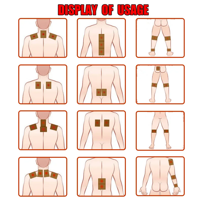 

8pcs/2bags Tiger Balm Joint Pain Patches Neck Back Body Pain Relaxation Medical Plaster Painkiller Body Knee Relax Stickers H007