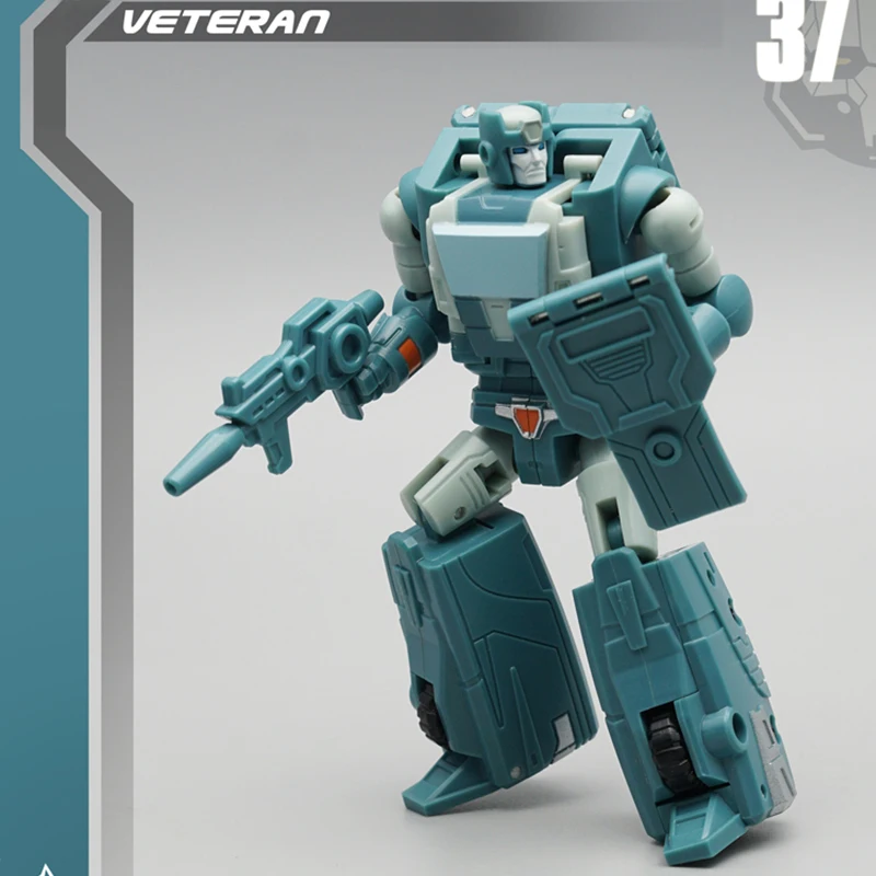 Kup New Solider G1Transformation игрушки роботы для колледжа Veteran MF37 Pocket War Pioneer серия