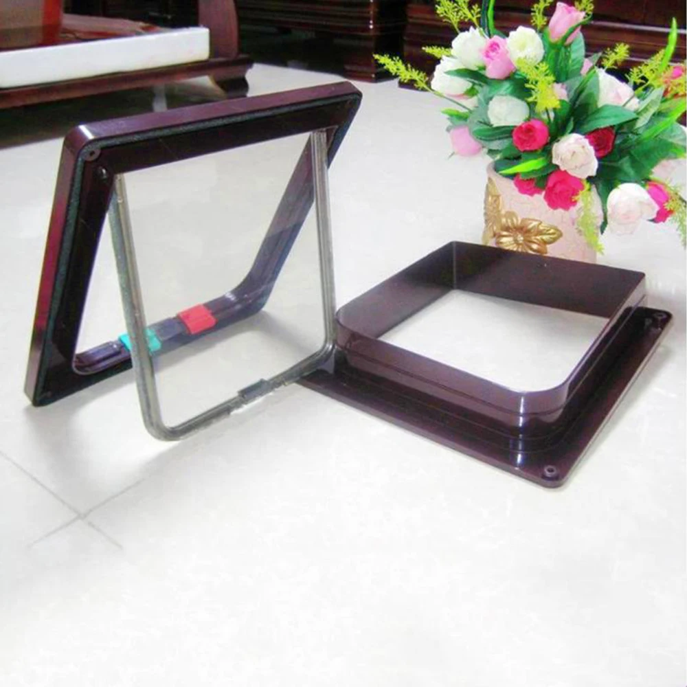 Умная 4-ходовая дверь для домашних животных Блокировка безопасности из