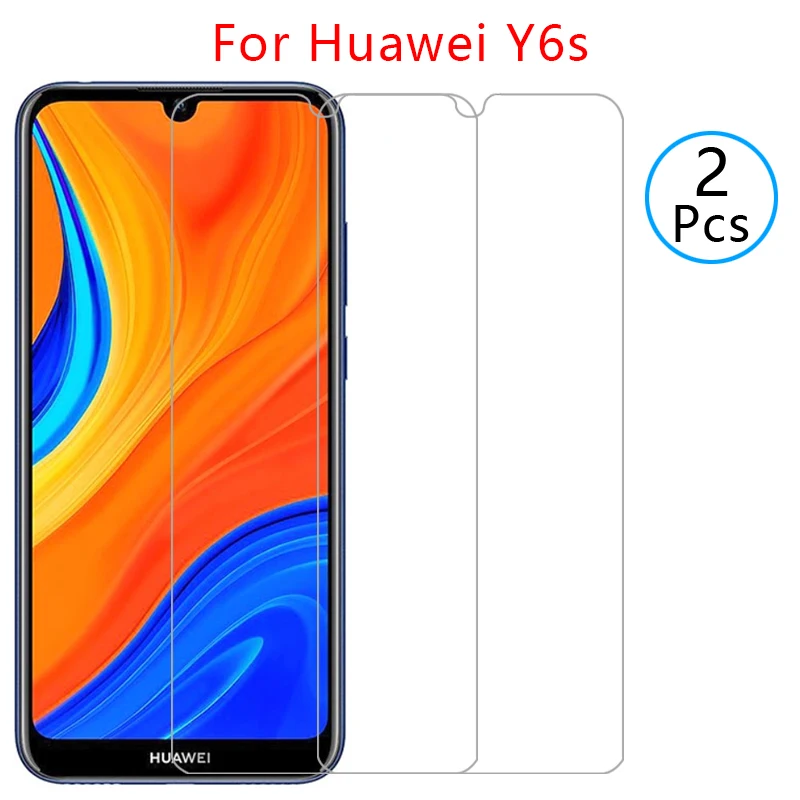 Защитный чехол из закаленного стекла для huawei y6s 2019 2020 huaweiy6s y 6 s y6 защитный телефона