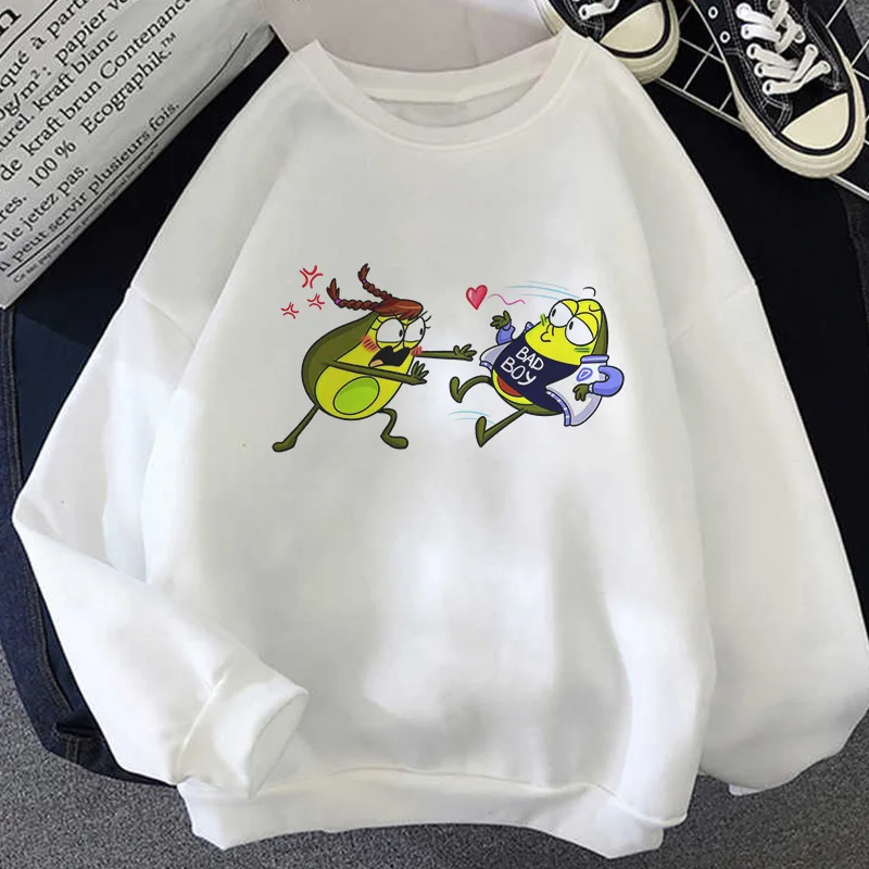 Новая повседневная зимняя Толстовка Kpop с круглым вырезом и длинным рукавом