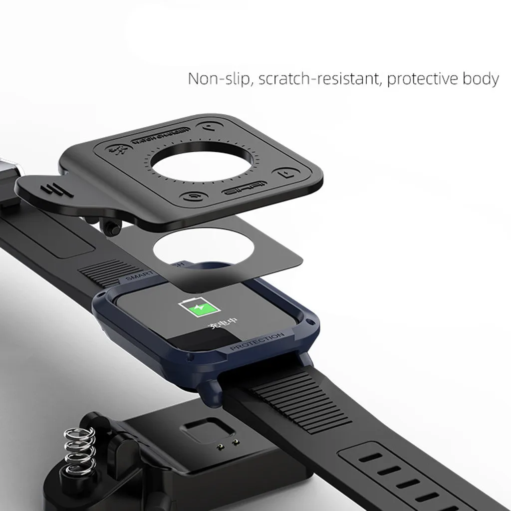 Портативное съемное зарядное устройство с USB кабелем для Amazfit Bip источник часов на