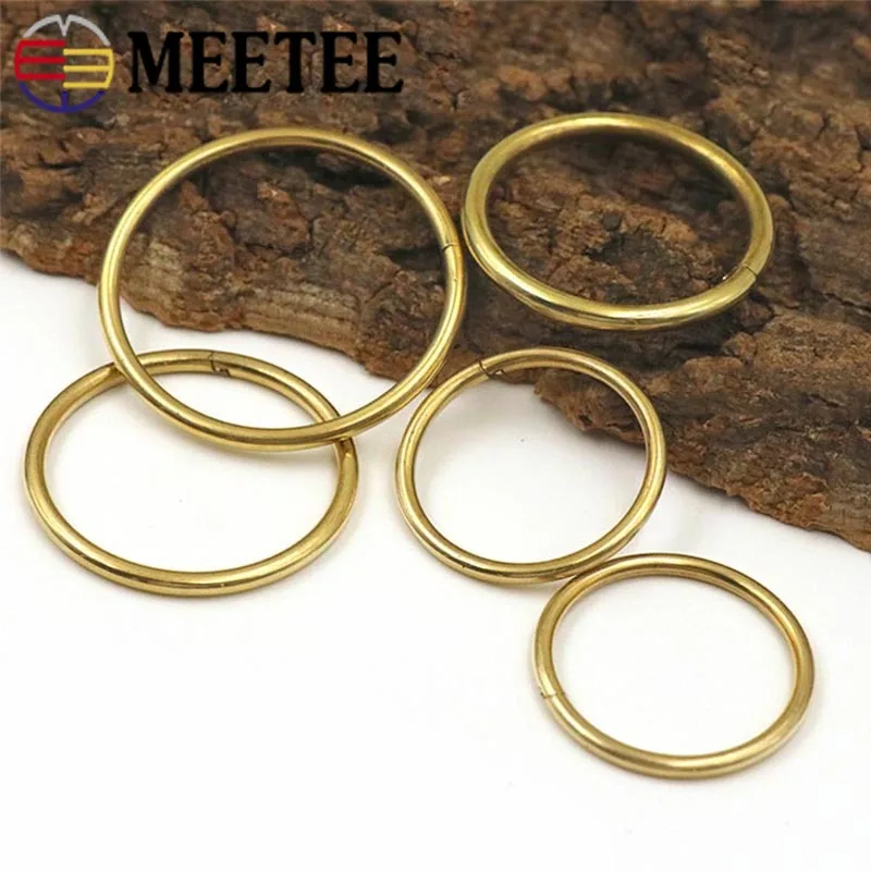 5 шт. открывающиеся латунные застежки-кольца для ключей | Дом и сад