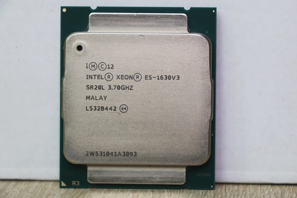 Процессор Intel Xeon E5-1630V3 SR20L 3 70 ГГц 4 ядра 10 МБ LGA2011-3 E5-1630 V3 E5 1630V Бесплатная доставка 1630