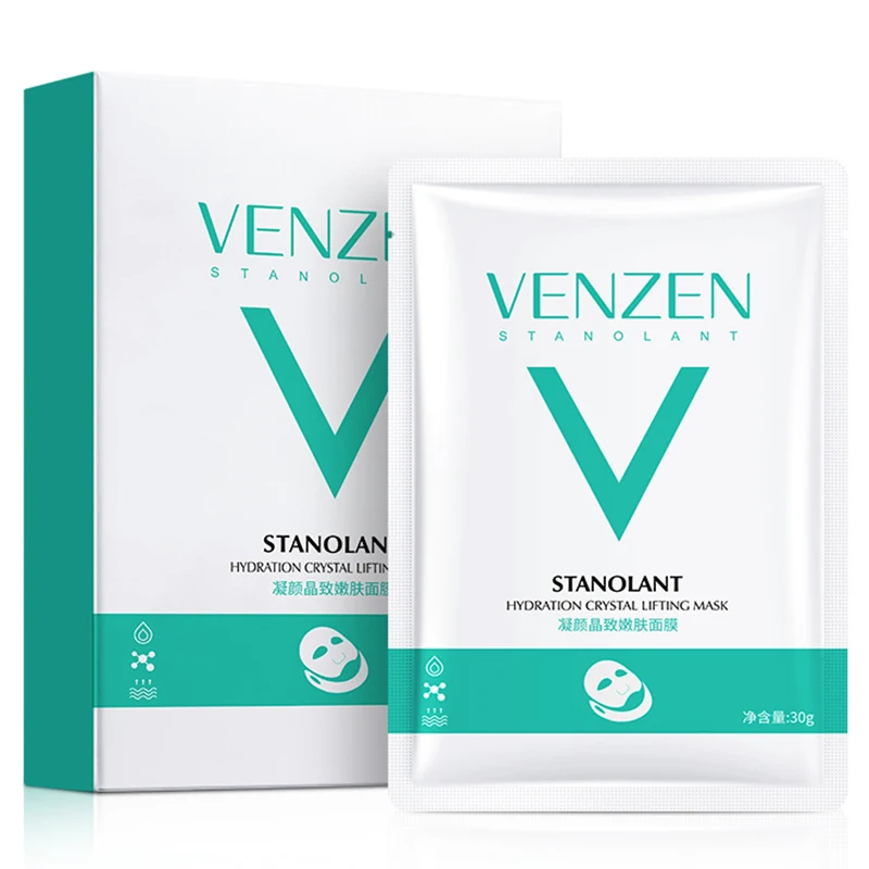 

5 Pieces Stanolant Hydration Crystal Lifting Mask Acne Treatment Anti-Aging Moisturizing Oil-control Whitening Skin Care