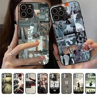the walking dead phone case for iphone 13 11 8 7 6 6s plus x xs max 5 5s se 2020 xr 11 pro capa