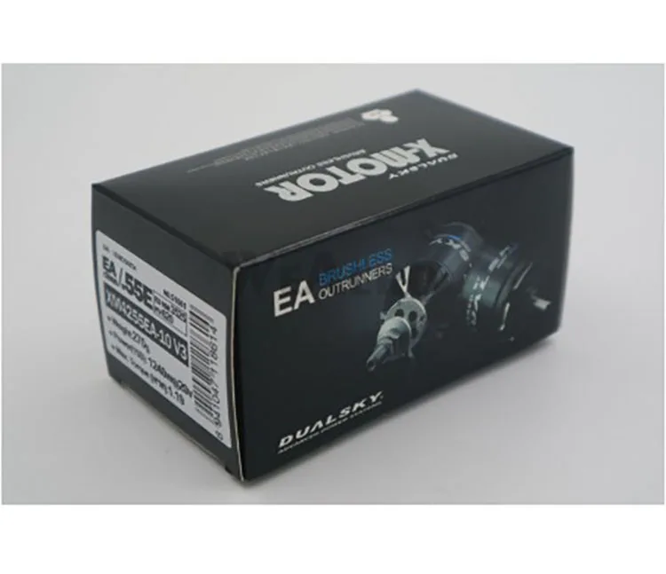 Новое поступление! DUALSKY XM4255EA 10 620KV V3 Outrunner бесщеточный двигатель для