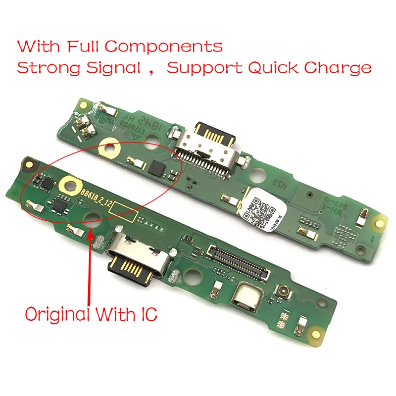 Новая плата зарядного устройства PCB Flex для Motorola Moto G7 Power Play USB порт разъем док